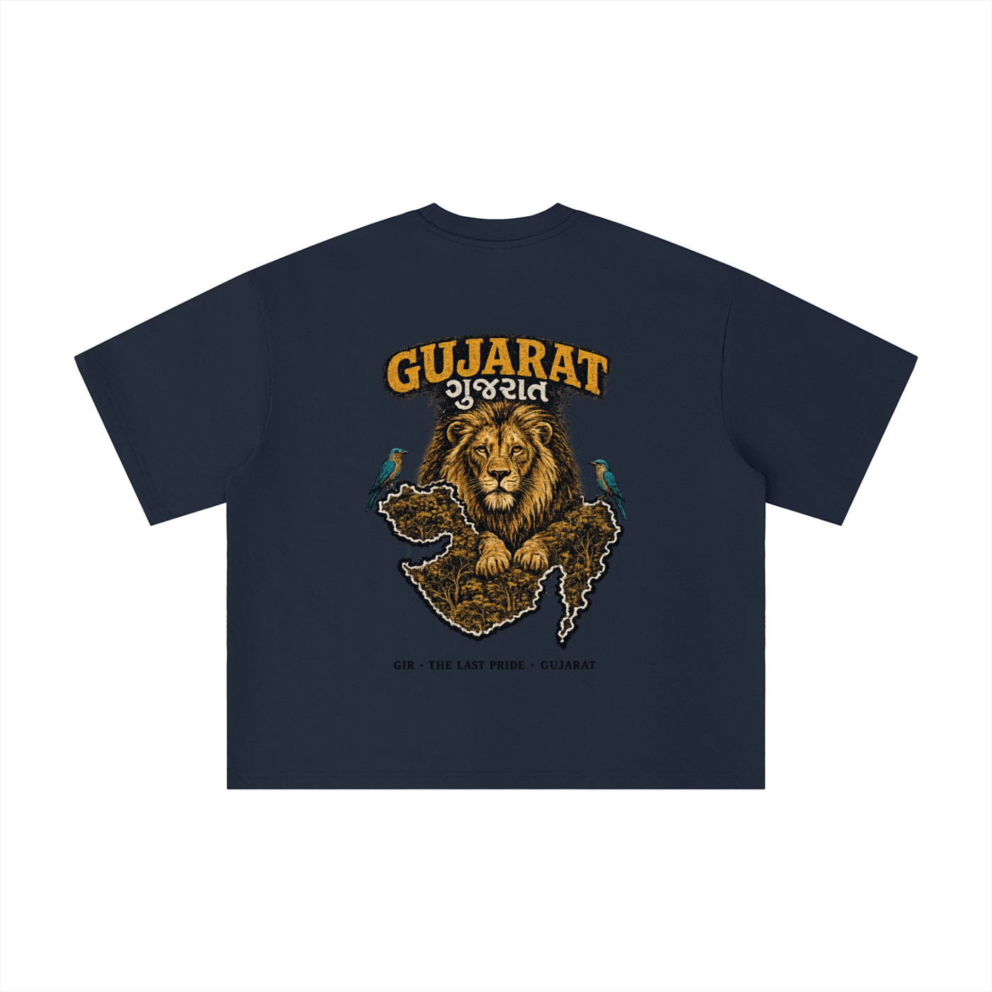 Gujarat Gir Boxy Oversized Tee