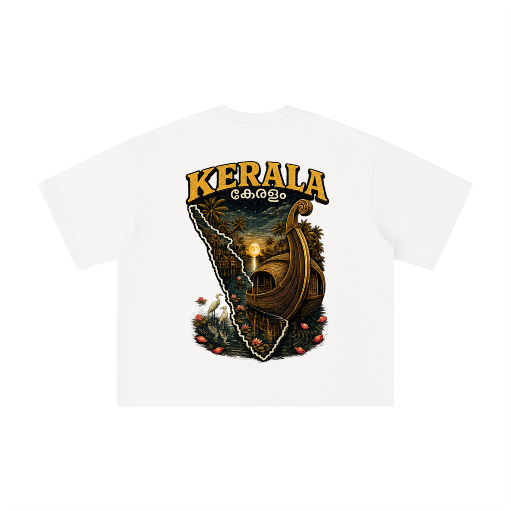 Kerala Backwaters Boxy Oversized Tee