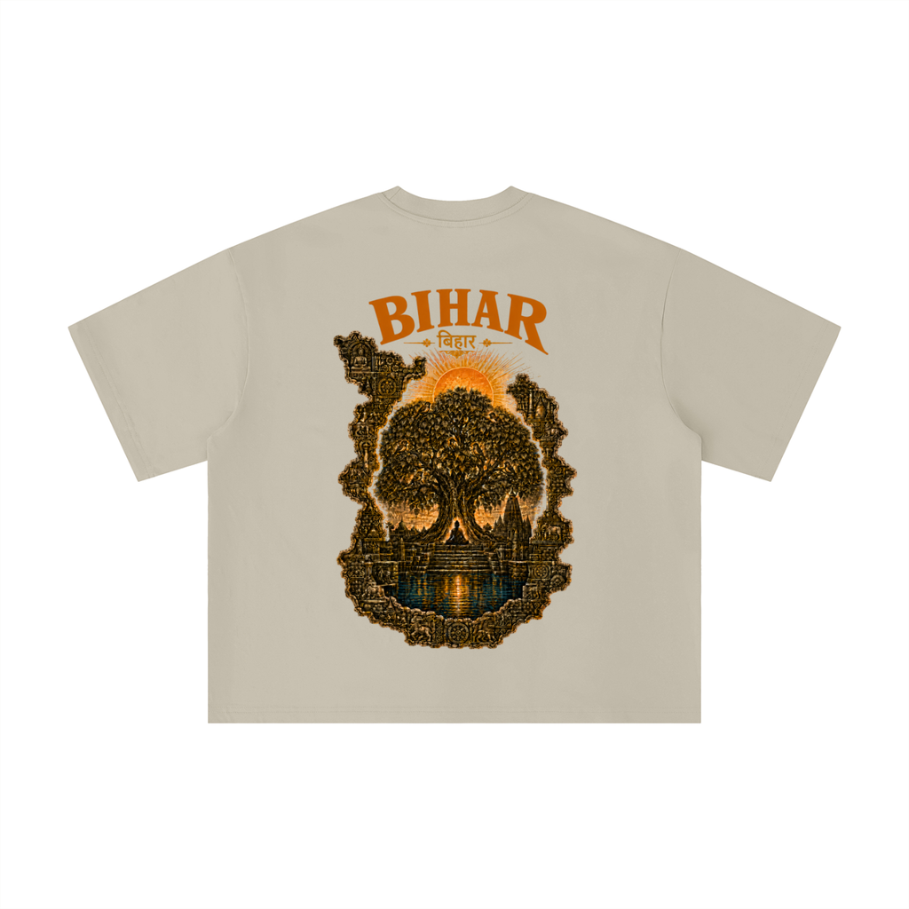 Bihar Heritage Boxy Oversized T-Shirt