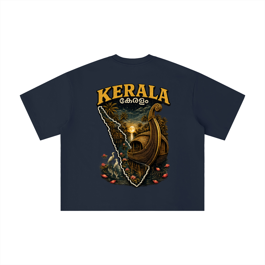 Kerala Backwaters Boxy Oversized Tee