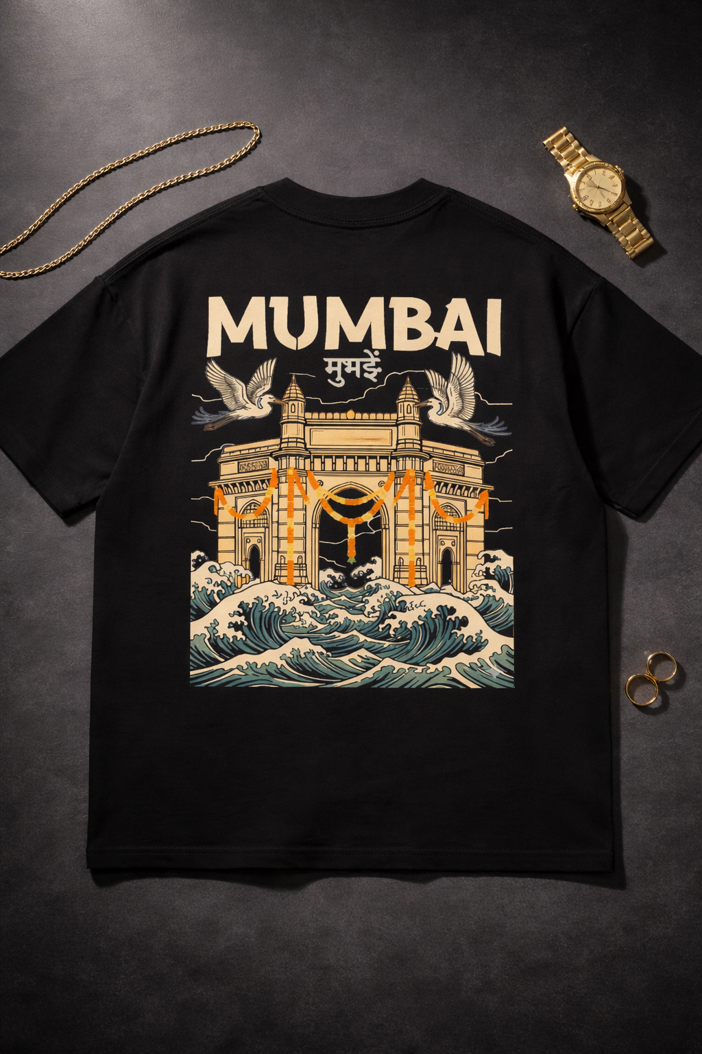 Mumbai Sagar Oversized Tee