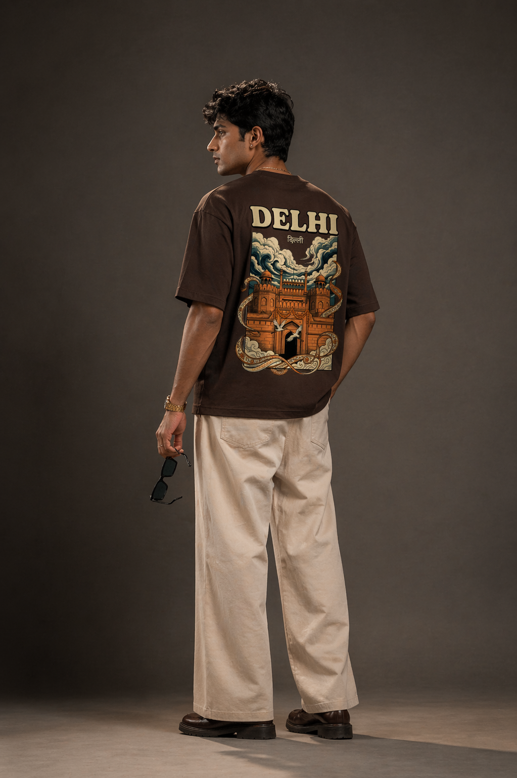 Delhi Fort Oversized Tee