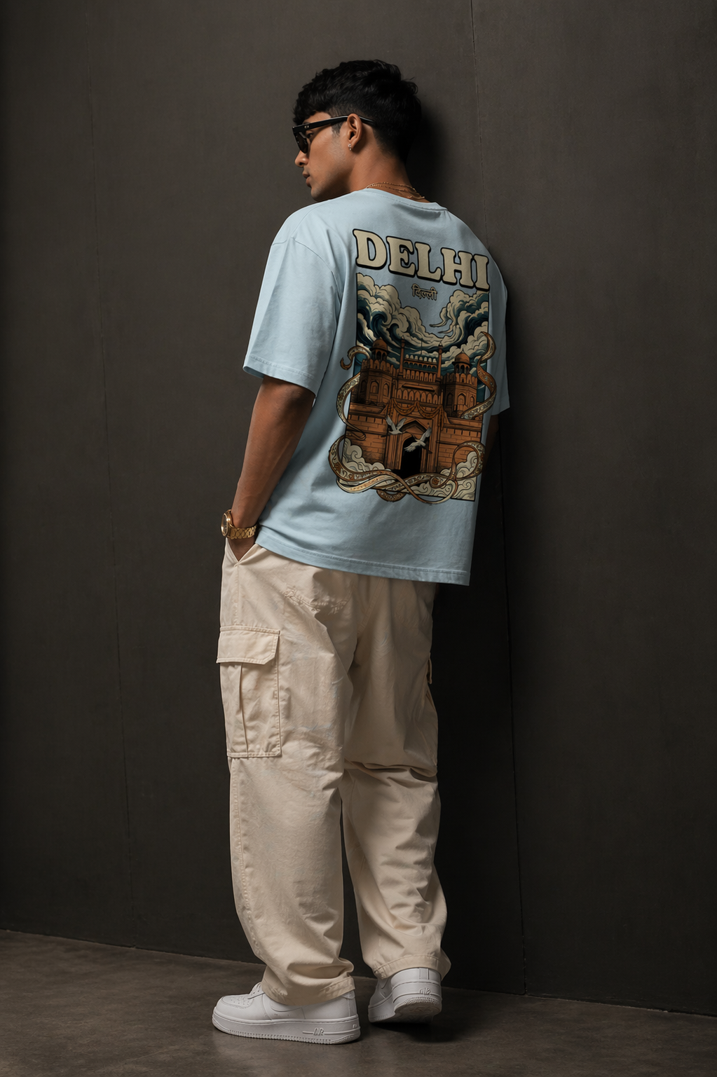 Delhi Fort Oversized Tee
