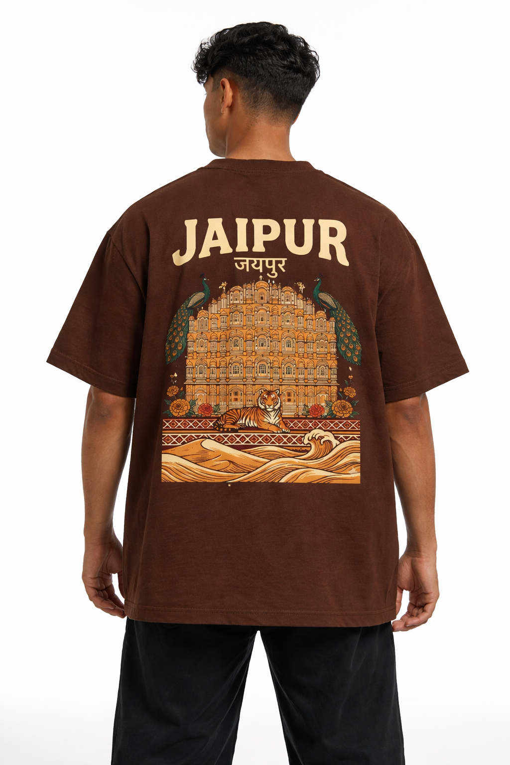 Jaipur Gulabi Oversized Tee