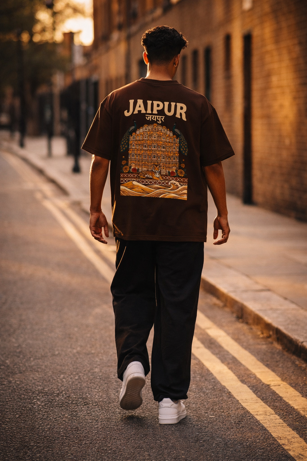 Jaipur Gulabi Oversized Tee
