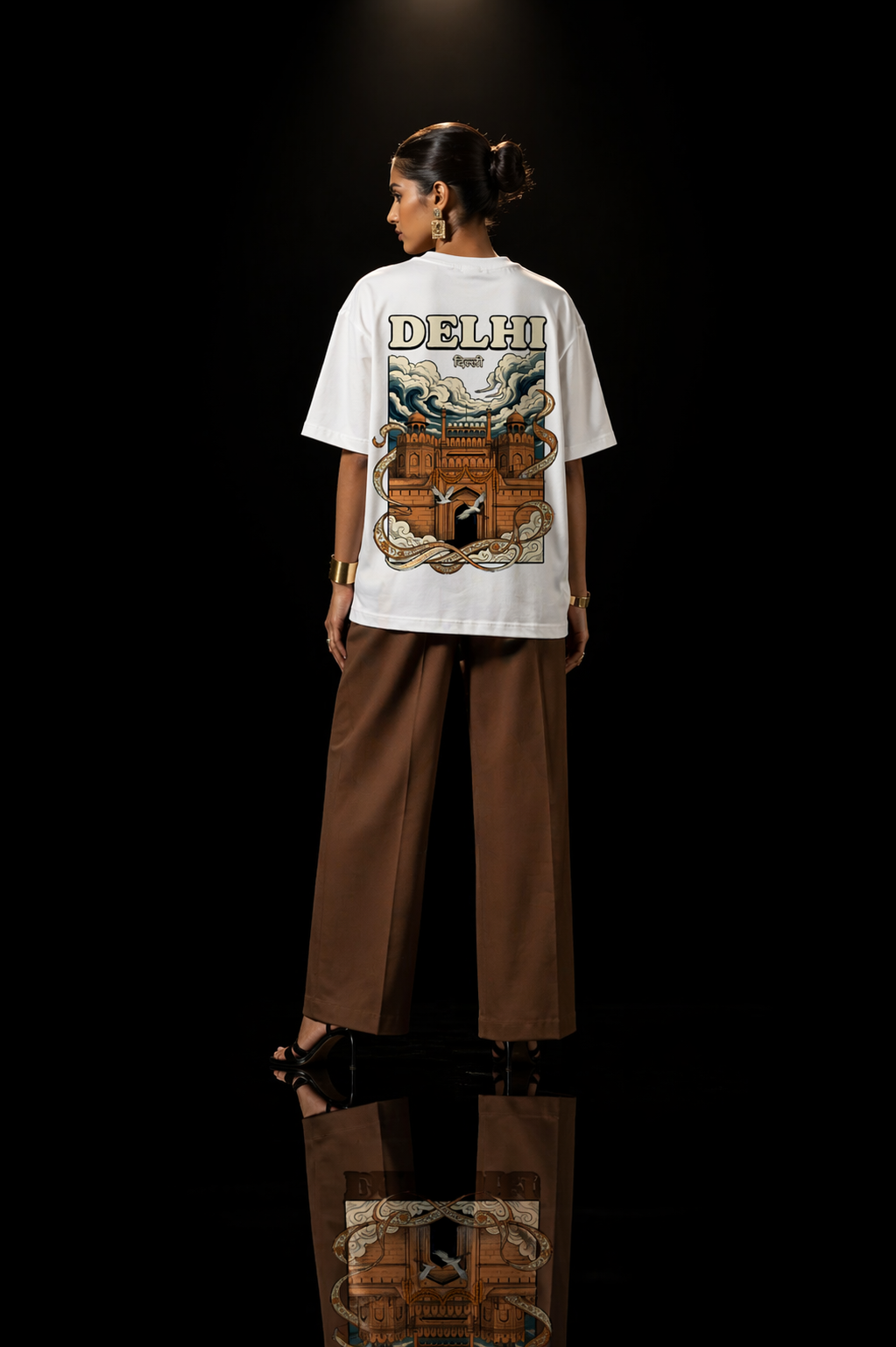 Delhi Fort Oversized Tee