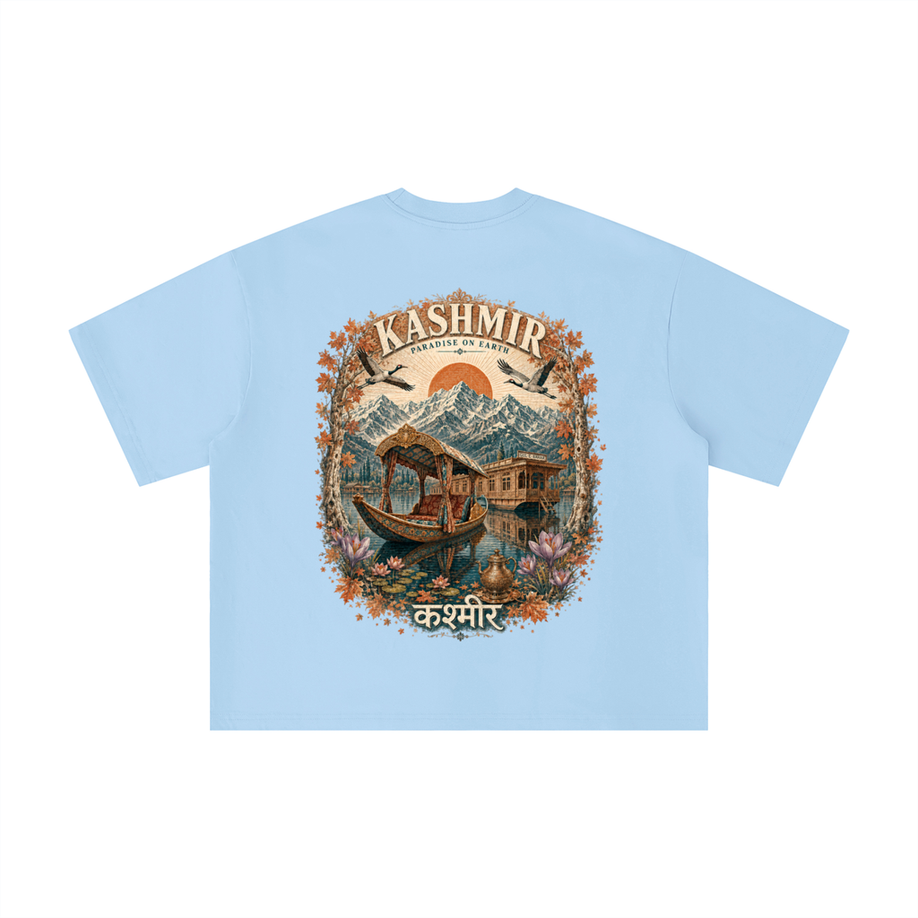 Kashmir Paradise Boxy Oversized Tee