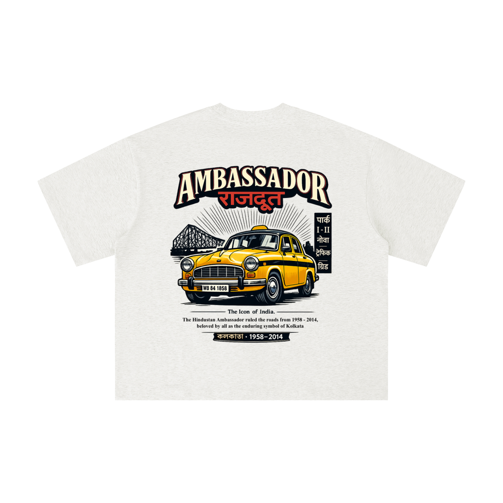 The Kolkata Ambassador Boxy Oversized Tee