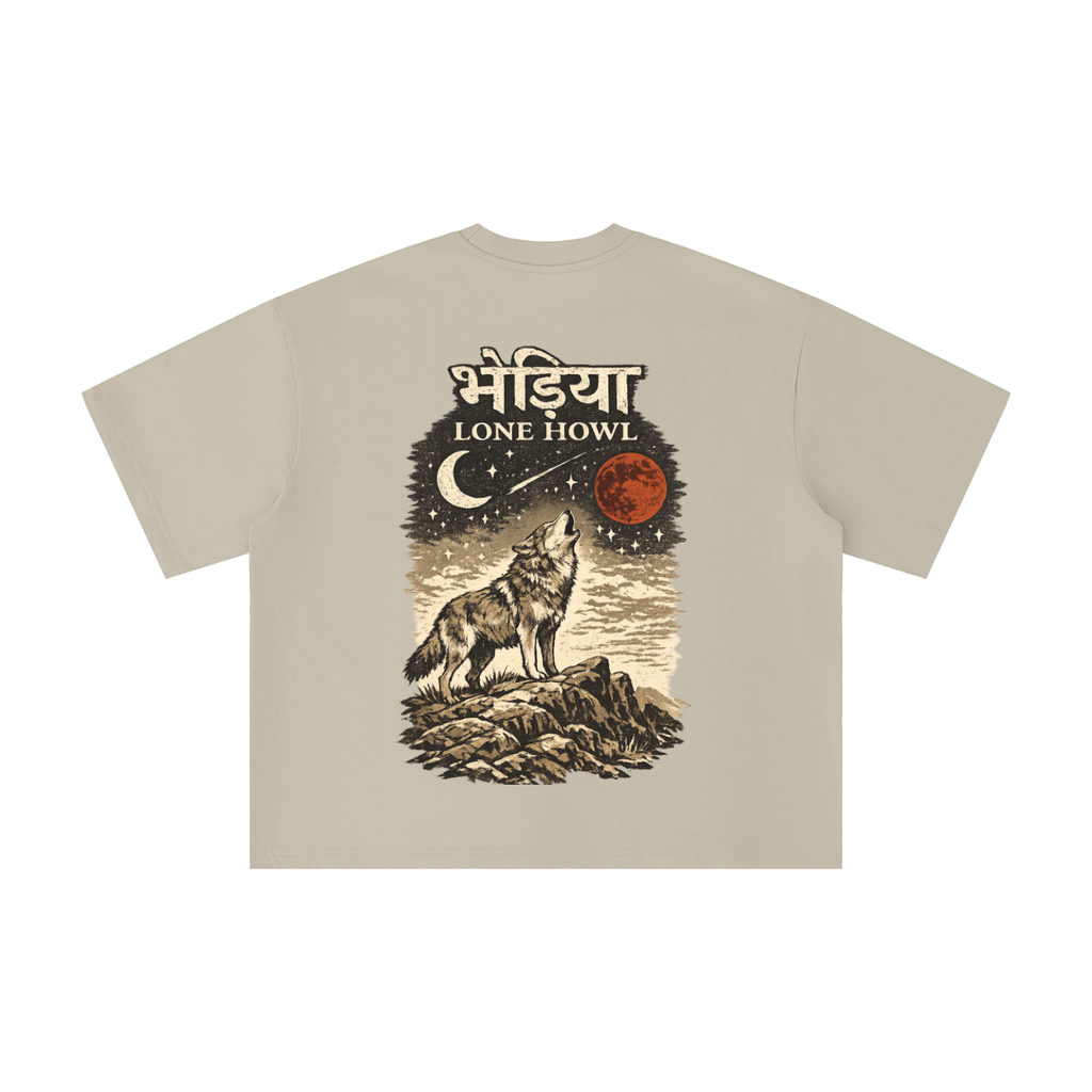 Aravali Lone Howl Boxy Oversized Tee