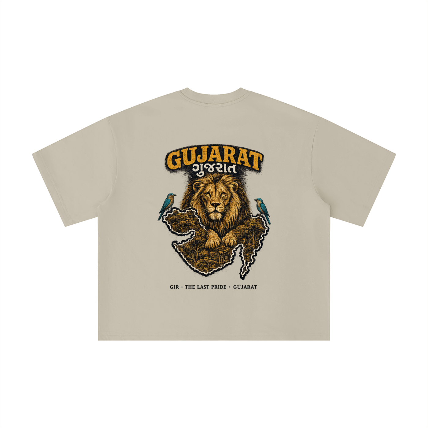 Gujarat Gir Boxy Oversized Tee