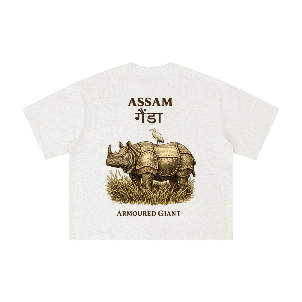 Assam Armoured Giant Boxy Oversized Tee
