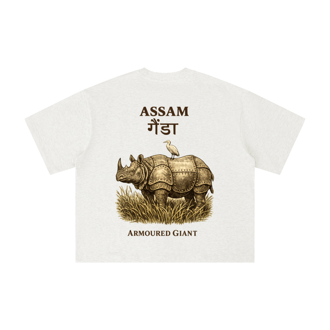 Assam Armoured Giant Boxy Oversized Tee