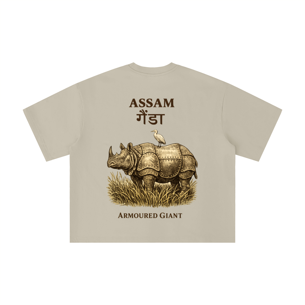 Assam Armoured Giant Boxy Oversized Tee