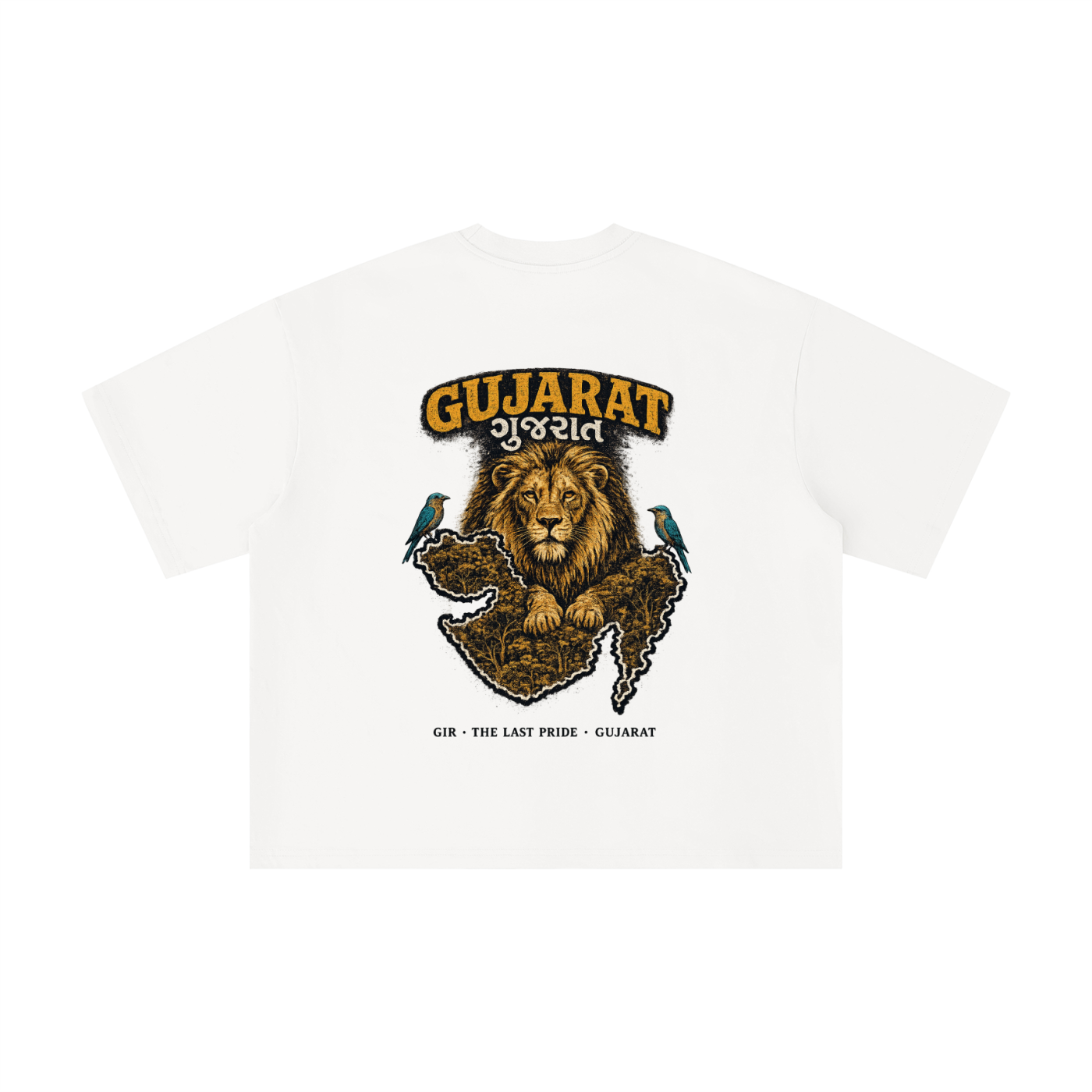 Gujarat Gir Boxy Oversized Tee
