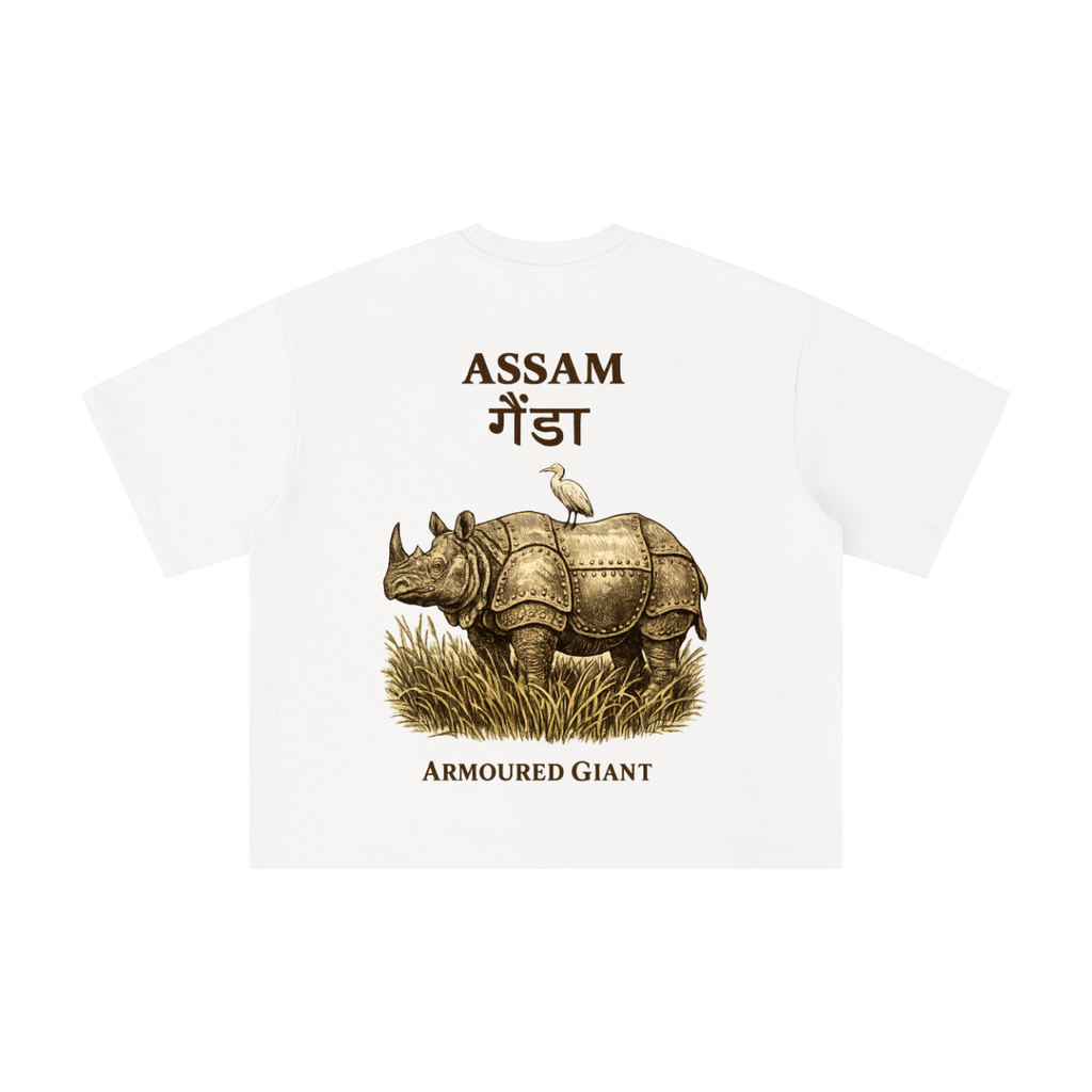 Assam Armoured Giant Boxy Oversized Tee