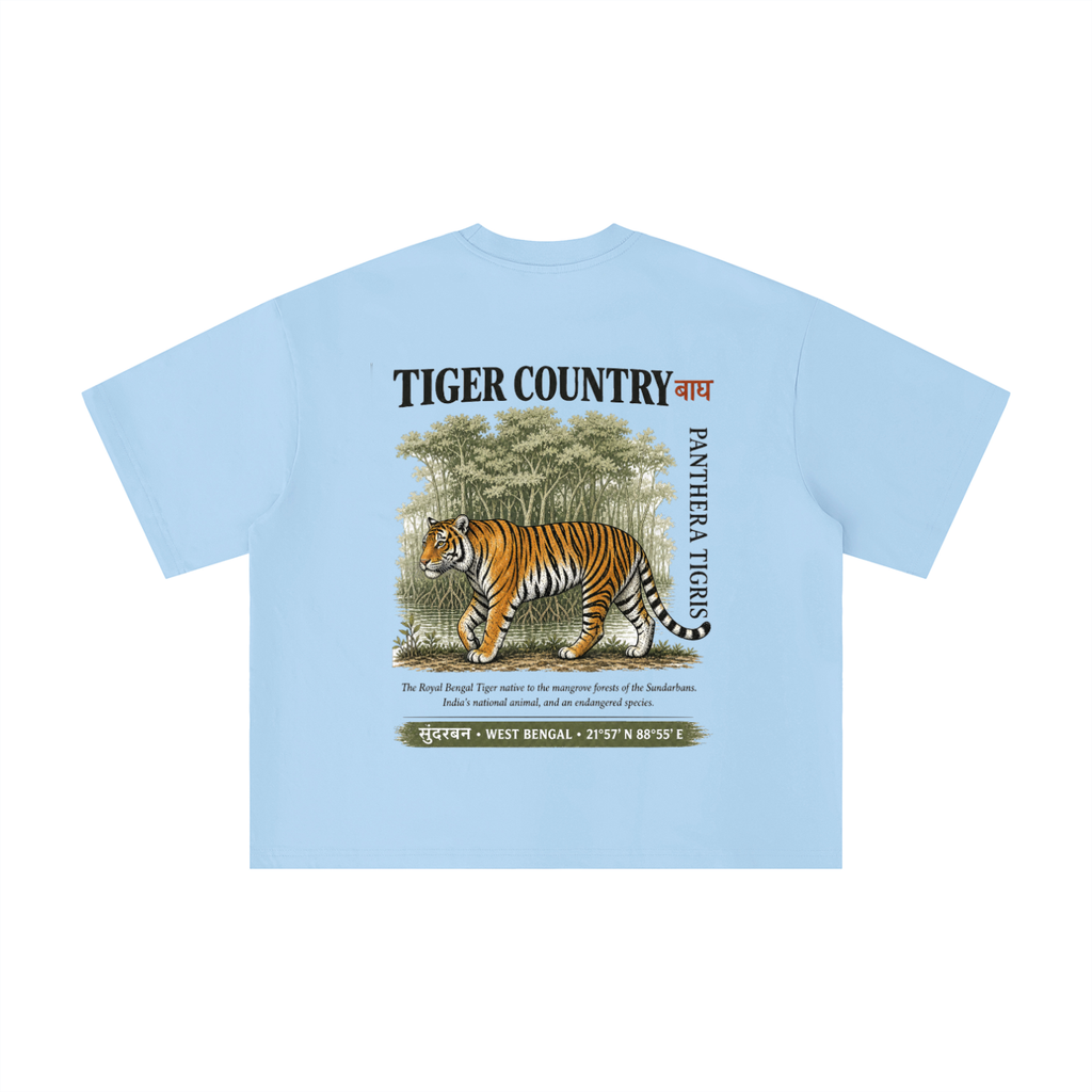 Tiger Country Boxy Oversized Tee