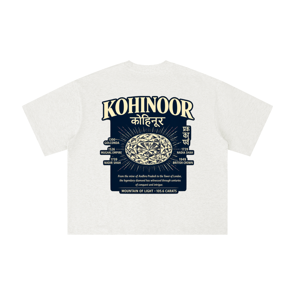 KOHINOOR - Mountain of Light Boxy Oversized Tee